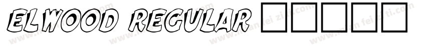Elwood Regular字体转换